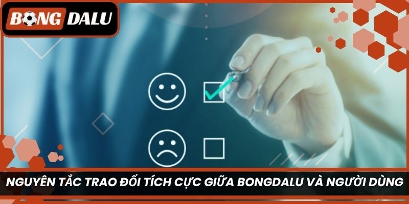 Nguyên tắc trao đổi tích cực giữa Bongdalu và người dùng