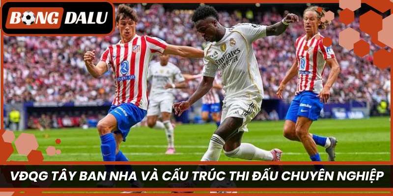 VĐQG Tây Ban Nha và cấu trúc thi đấu chuyên nghiệp